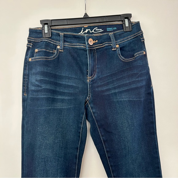 INC Denim Skinny Fit Jeans - Picture 2 of 14